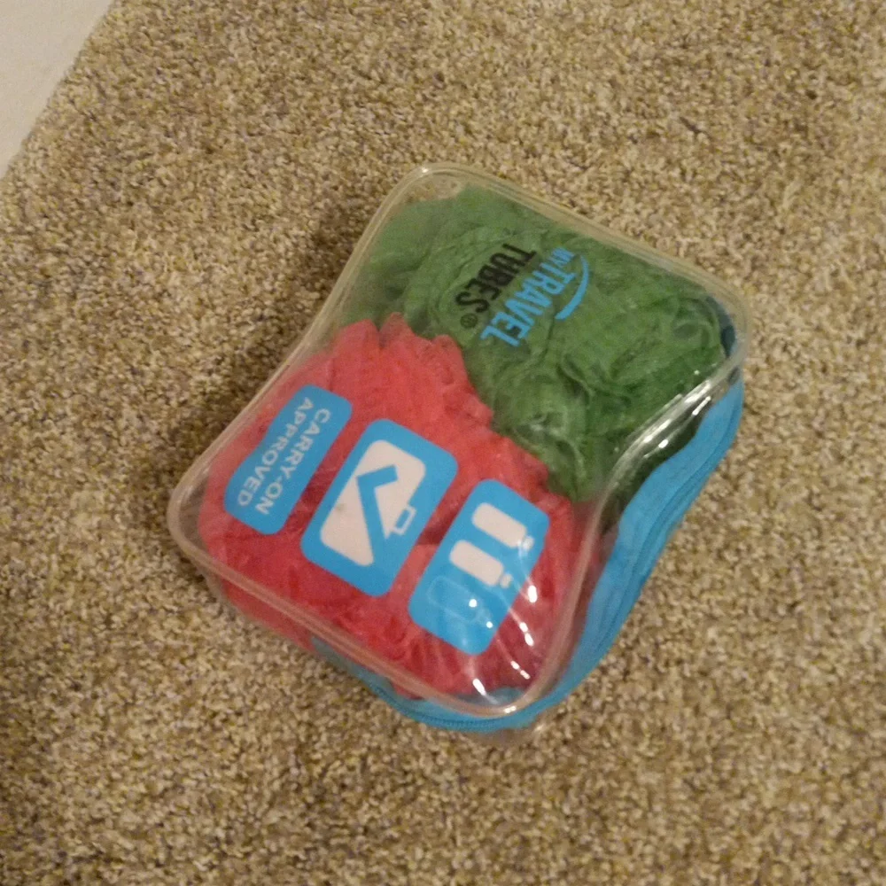 Bag of toiletries